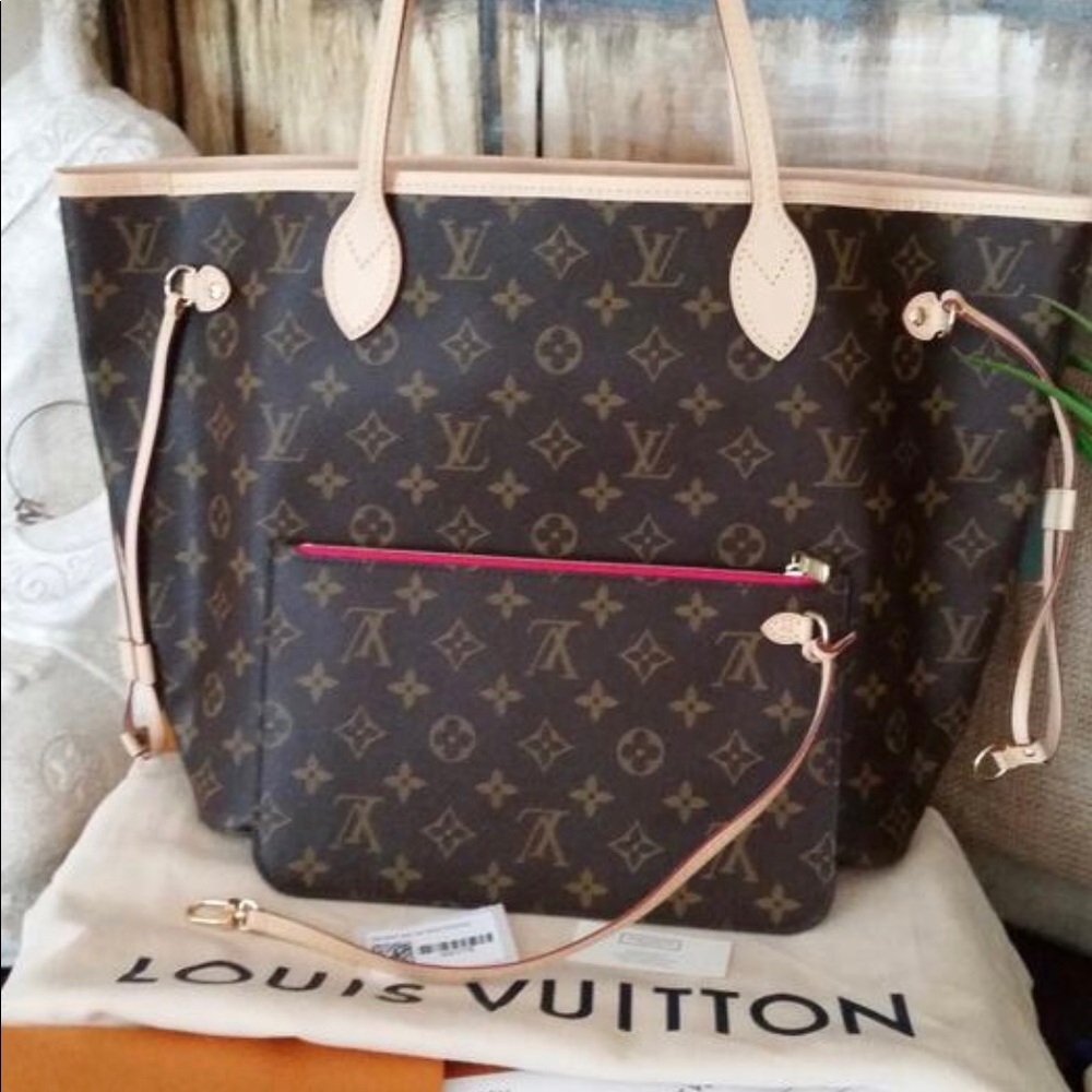 Authentic Louis Vuitton neverfull mm